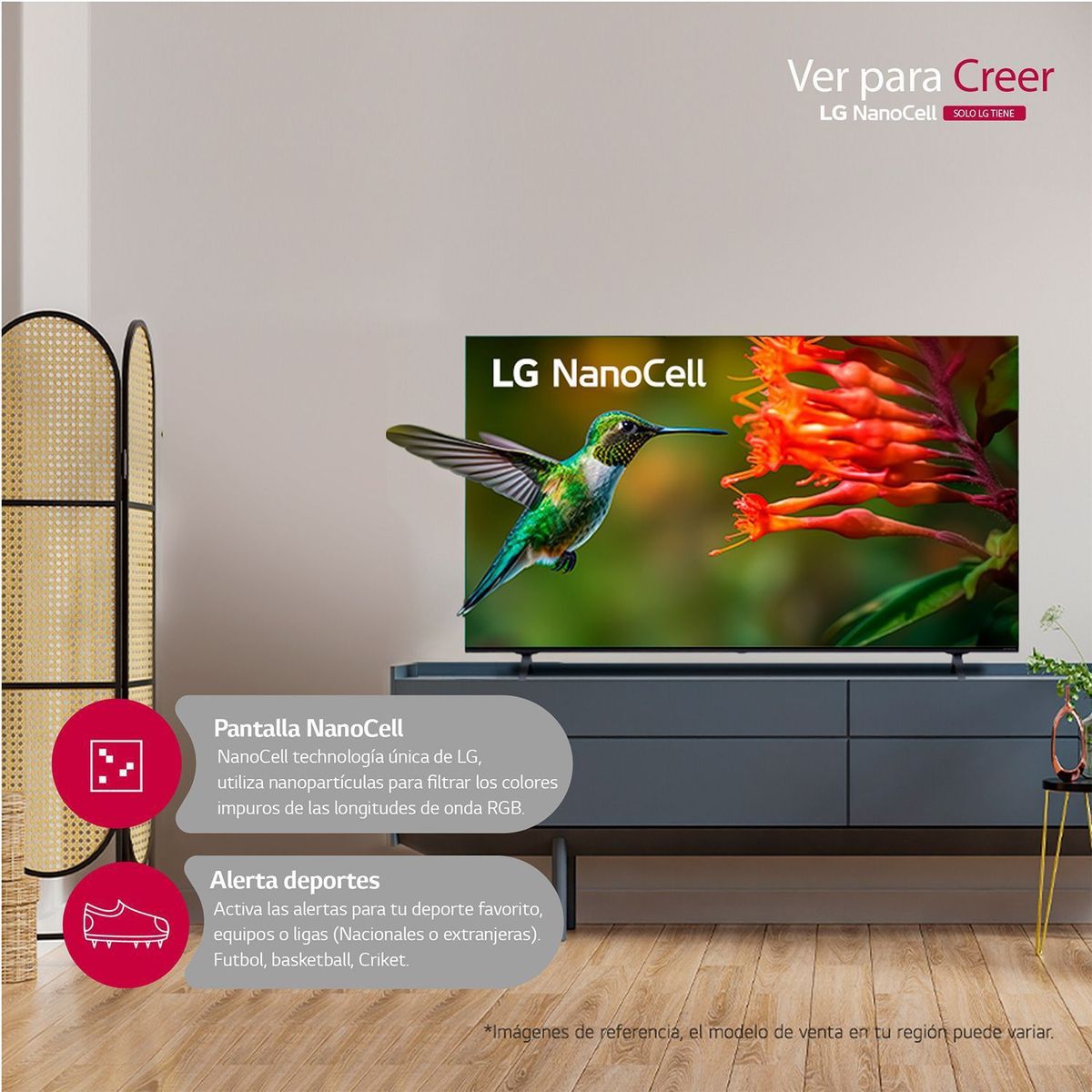 LG - Televisor LG NANO CELL | 70 pulgadas 4K Ultra HD | Smart TV 