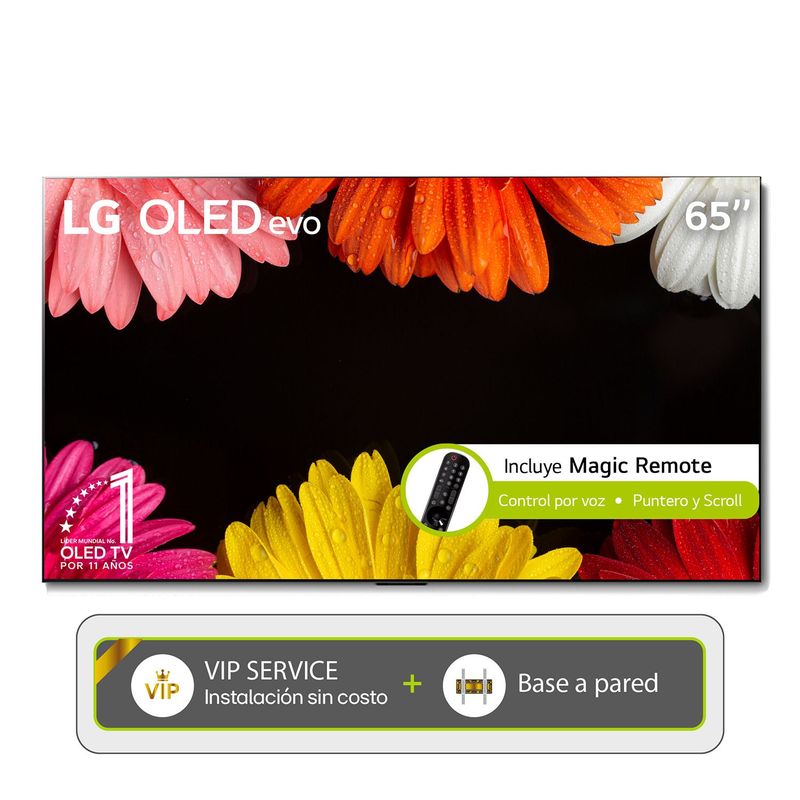LG - Televisor LG OLED | 65 pulgadas 4K Ultra HD | Smart TV 
