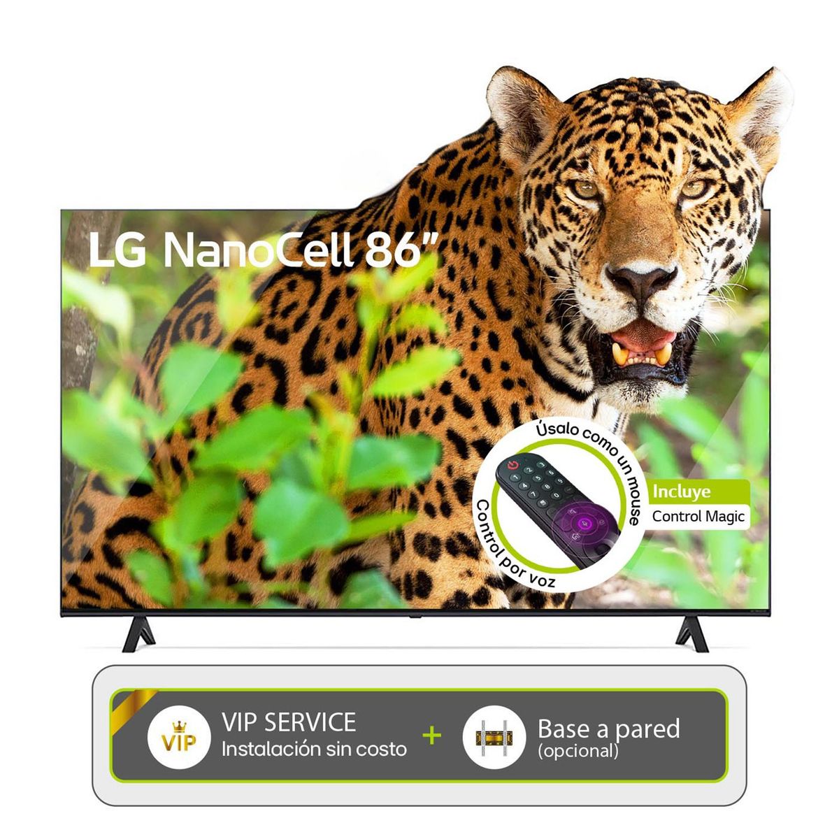 LG - Televisor LG NANO CELL | 86 pulgadas 4K Ultra HD | Smart TV LG