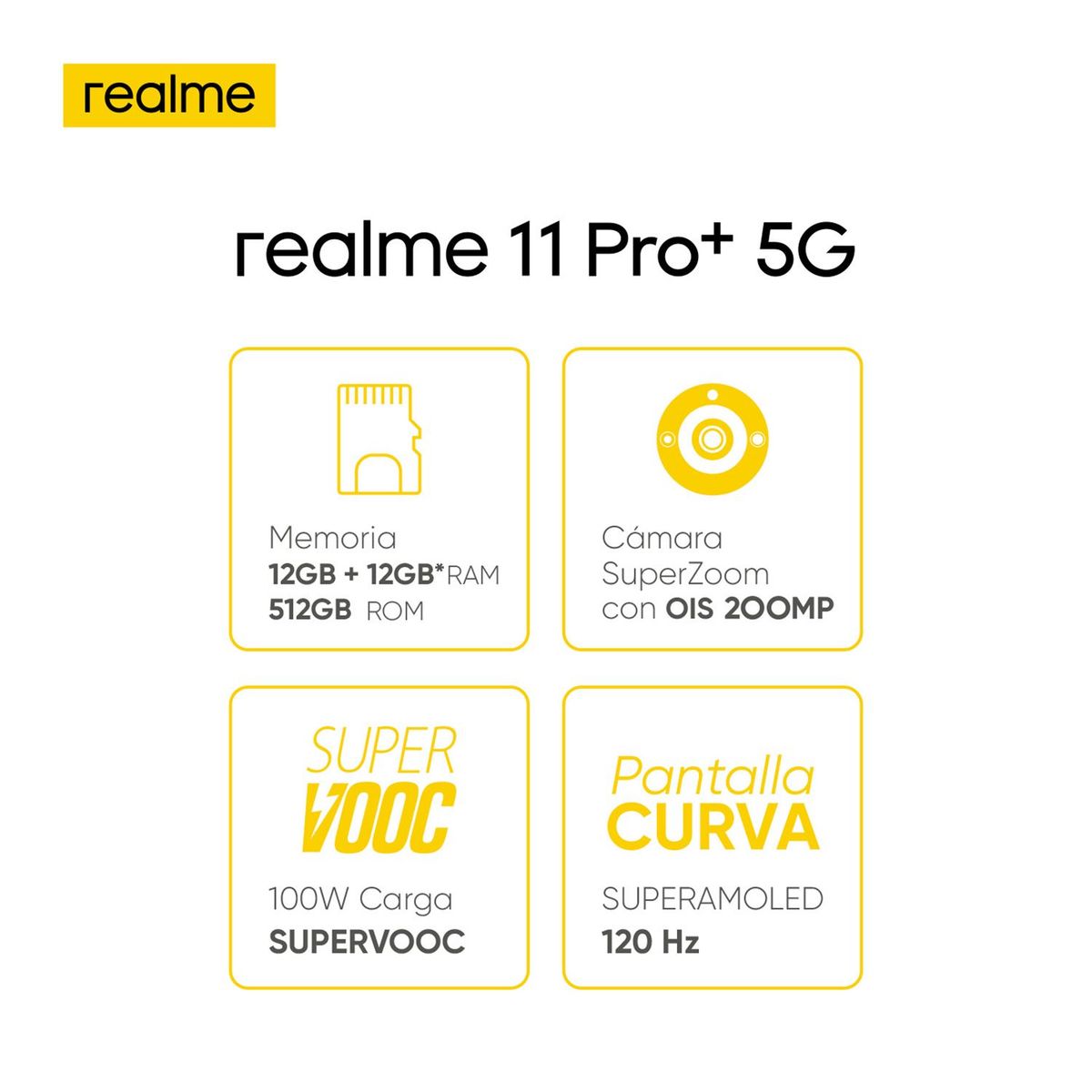REALME - Celular Realme 11 Pro + 512GB