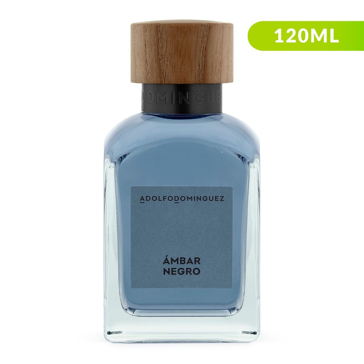 ADOLFO DOMINGUEZ - Perfume Hombre Adolfo Domínguez Ámbar Negro 120 ml Eau de parfum 