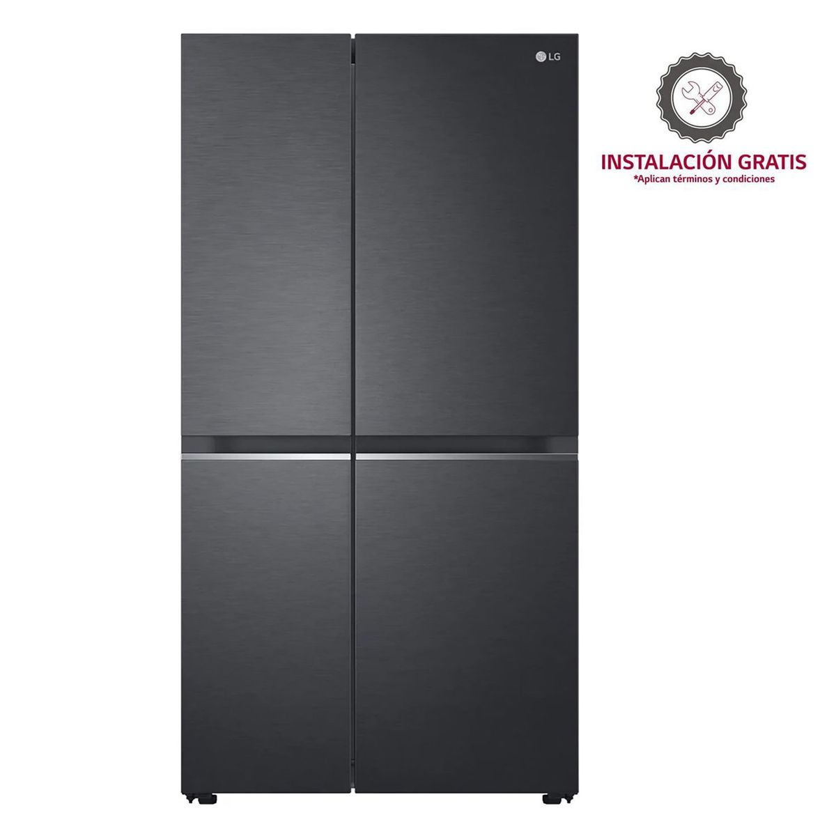 LG - Nevecón LG Side by Side 789 lt GS77BPT