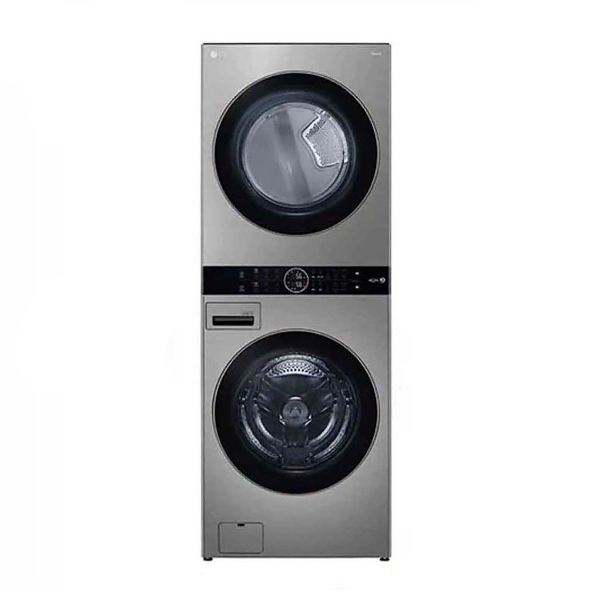LG - Torre de lavado LG Secado a Gas 22 kg Washtower WK22VS6P con IA 