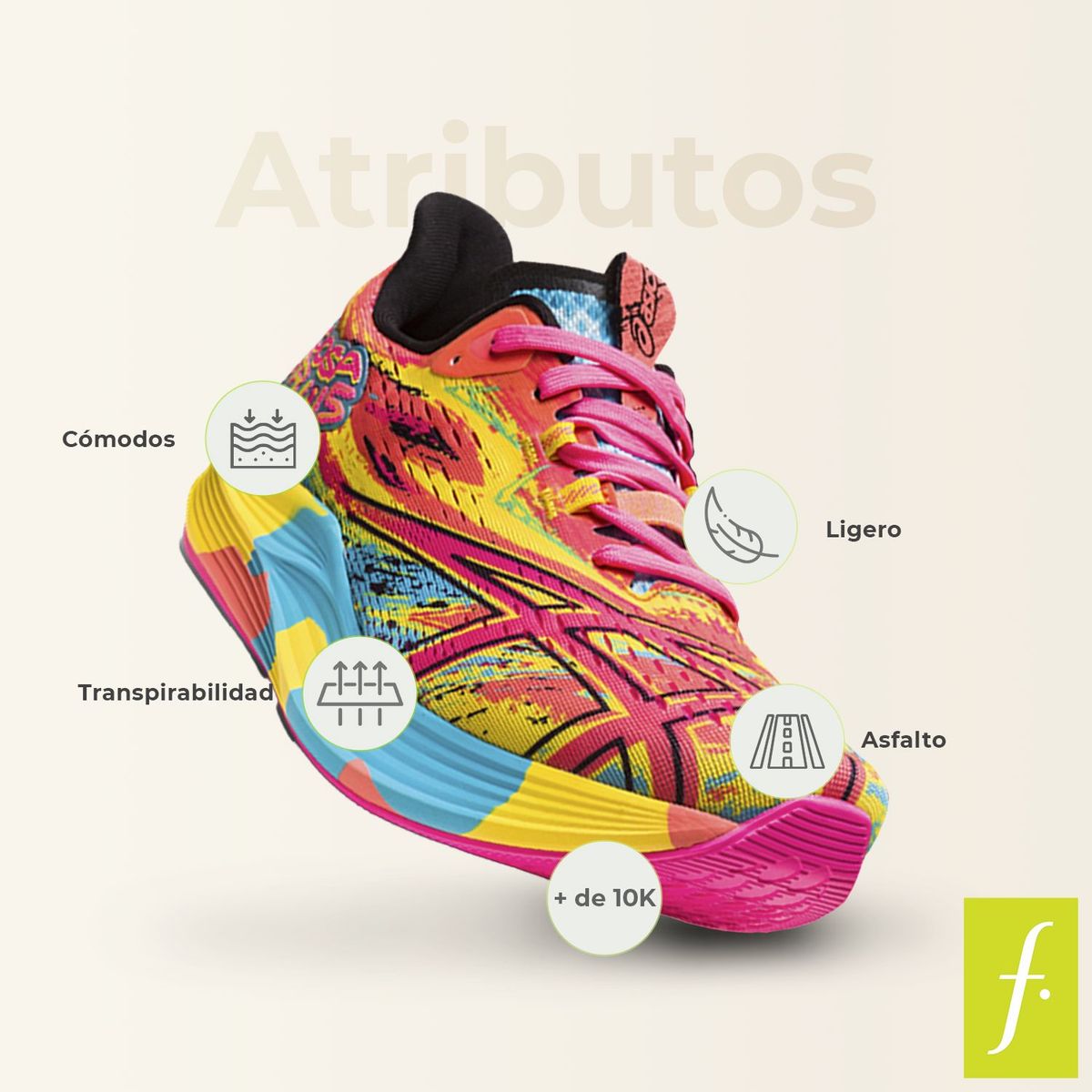 ASICS - Tenis Asics Mujer Running Noosa Tri 15