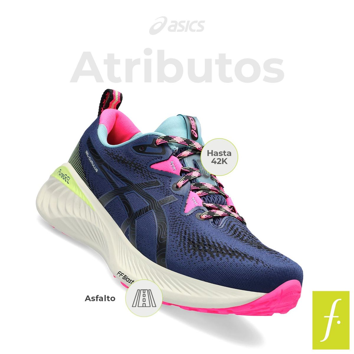 ASICS - Tenis Asics para Mujer Running Gel-Cumulus 25 Tr