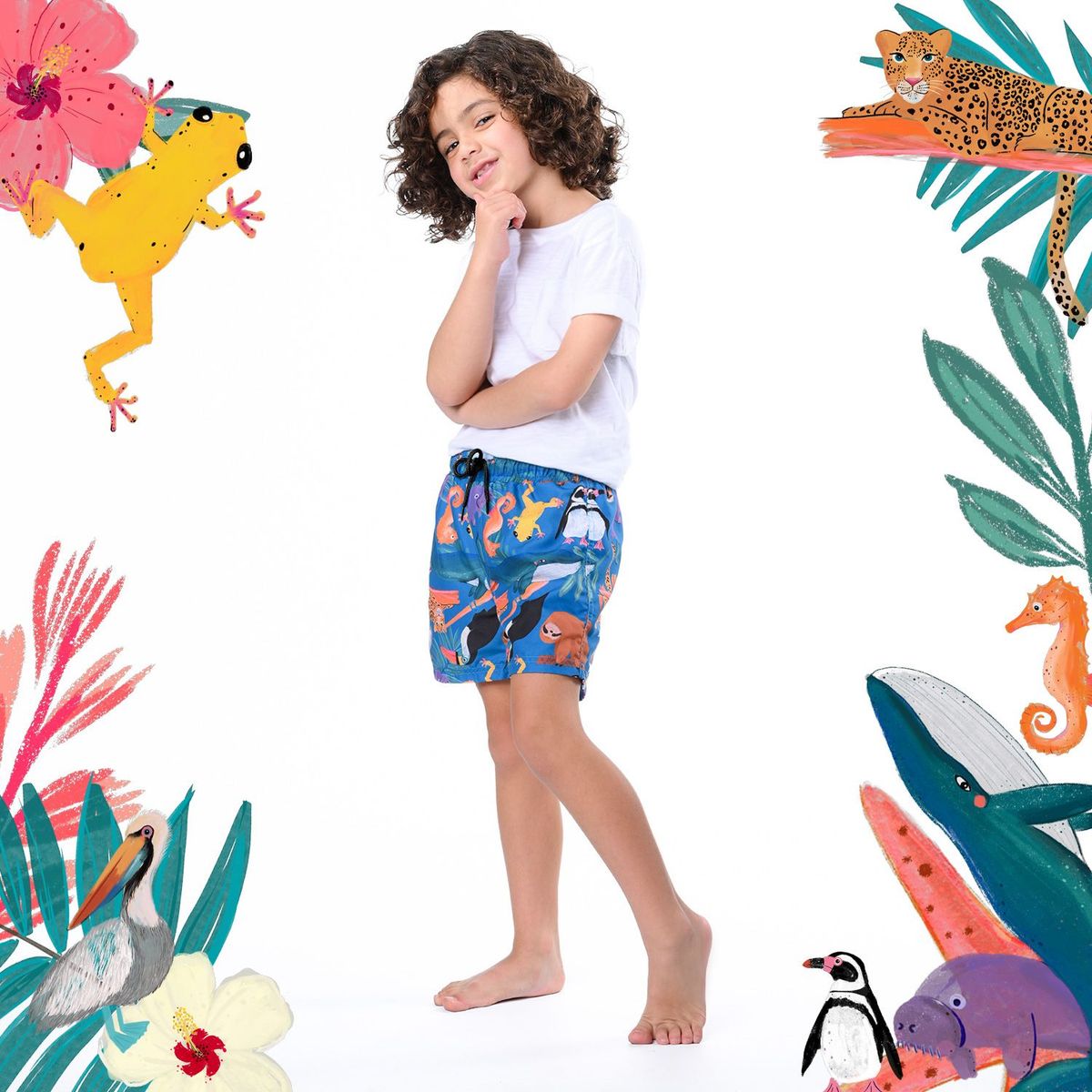 PEPITA&ME - Pantaloneta de baño para bebé Pepita & Me x Falabella