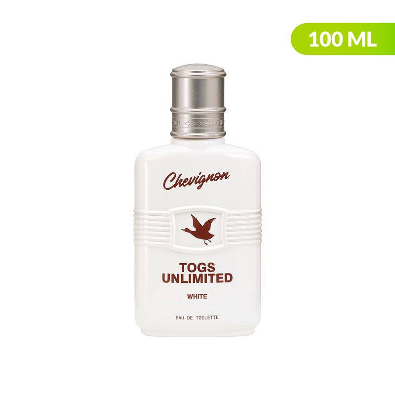  - Perfume Hombre Chevignon Togs Unlimited White 100 ml EDT
