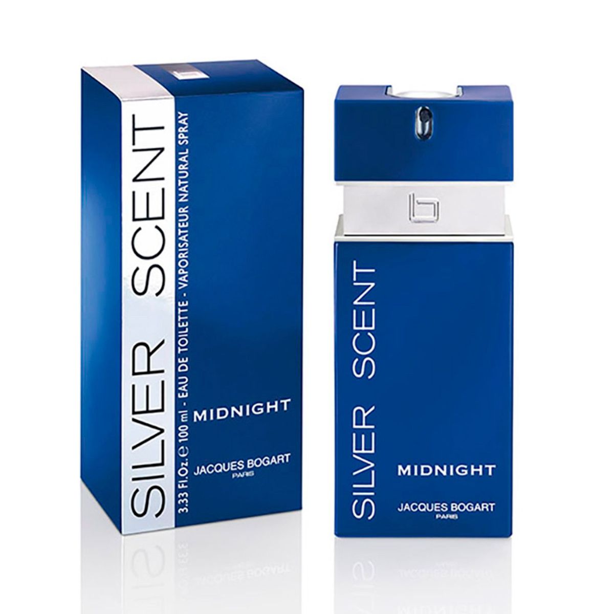 JACQUES BOGART - Perfume Hombre Jacques Bogart Silver Scent Midnight 100 ml Eau de toilette 