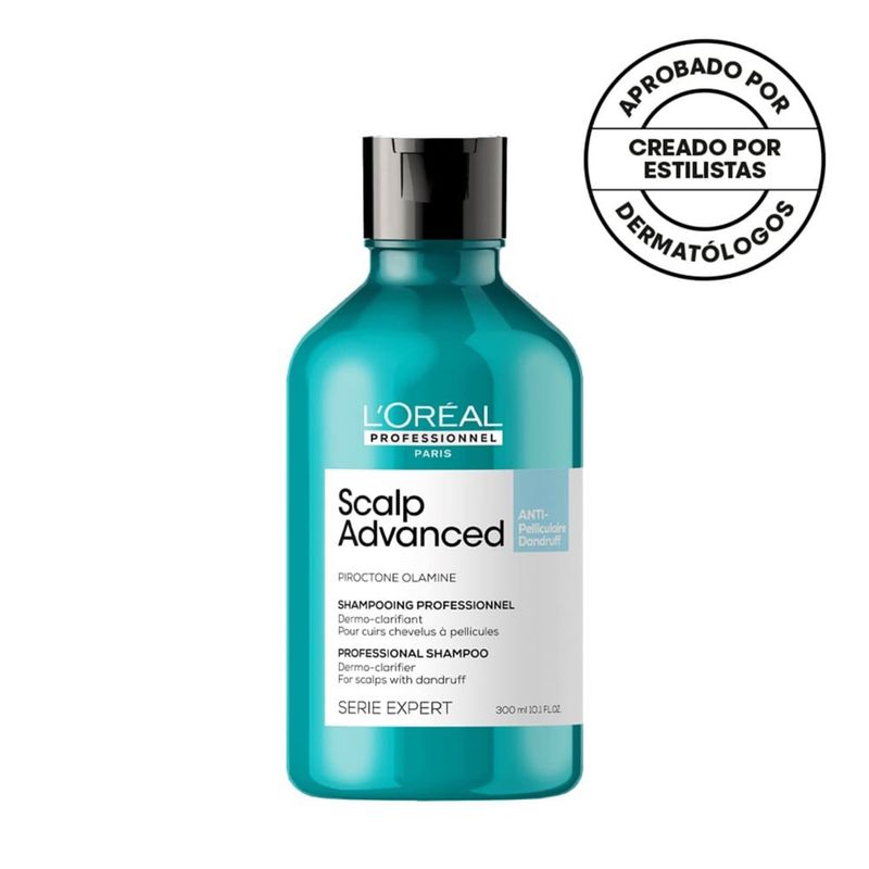 LOREAL PROFESSIONNEL - Shampoo LOréal Professionnel Scalp Advanced Anti-caspa 300ml