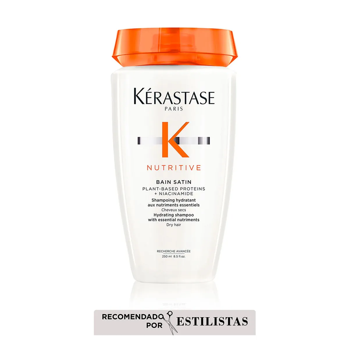 KERASTASE - Shampoo Kérastase Nutritive Satin hidratación cabello ligeramente seco 250ml