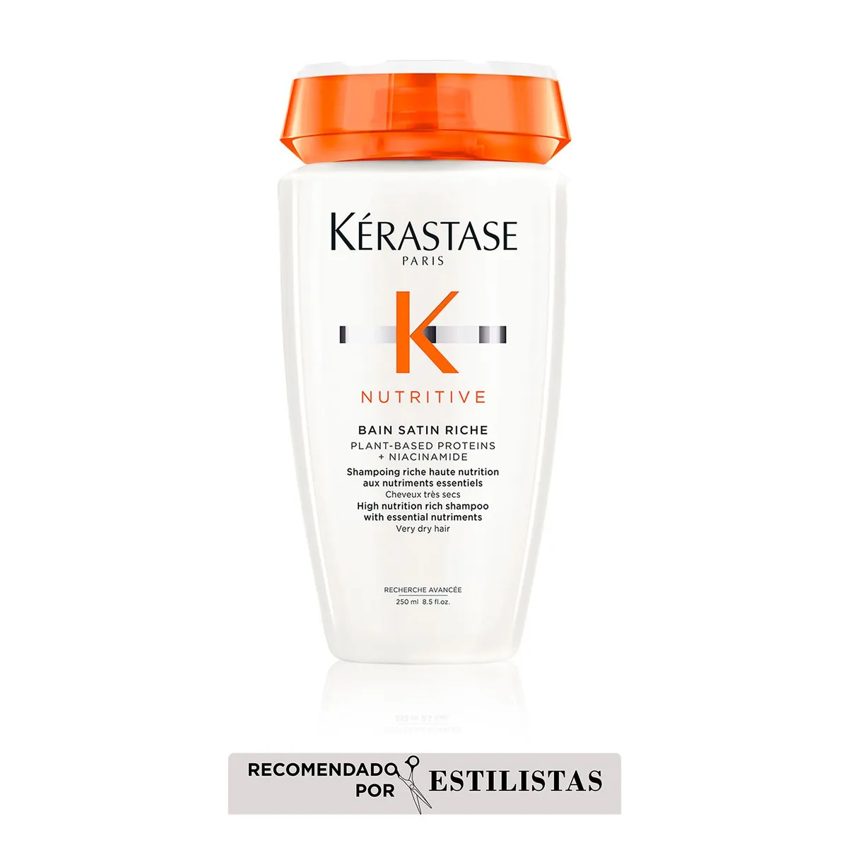 KERASTASE - Shampoo Kérastase Nutritive Bain Satin Riche Nutrición Intensa Del Cabello 250ml