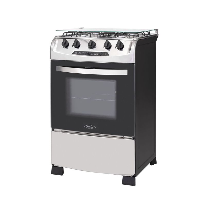 HACEB - Estufa con Horno Haceb 4 quemadores ESTOREG60VGNINX