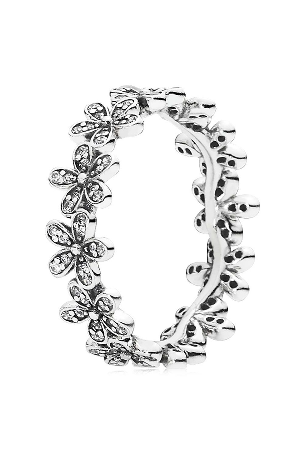 PANDORA - Anillo Pandora Margarita Deslumbrantes Plata Esterlina 