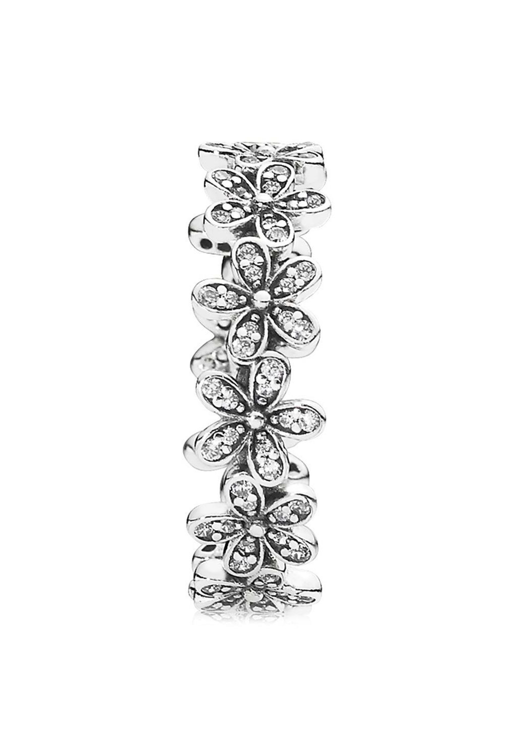 PANDORA - Anillo Pandora Margarita Deslumbrantes Plata Esterlina 