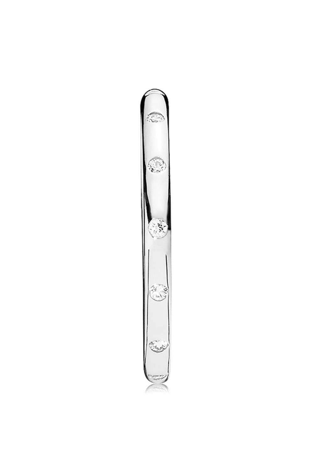 PANDORA - Anillo Pandora Gotas Brillantes Plata Esterlina