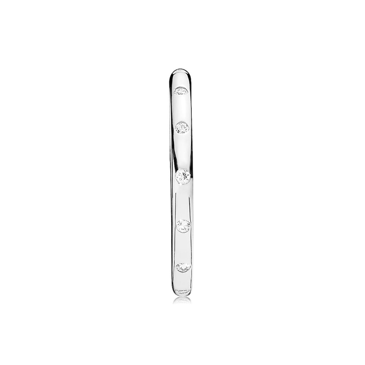 PANDORA - Anillo Pandora Gotas Brillantes Plata Esterlina