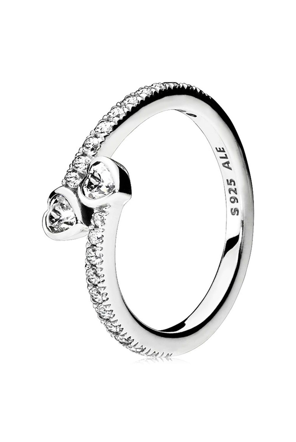 PANDORA - Anillo Pandora Corazones Para Siempre Plata Esterlina