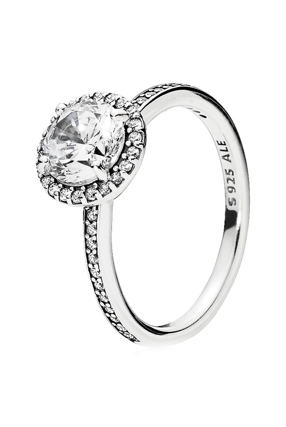 PANDORA - Anillo Pandora Elegancia Clasica Plata Esterlina 