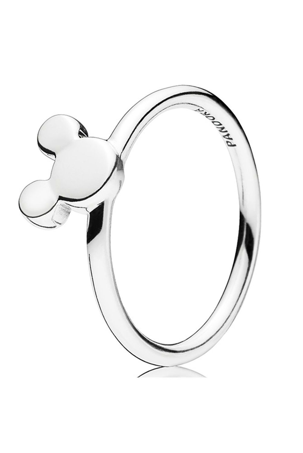PANDORA - Anillo Pandora Silueta de Mickey Disney en Plata Esterlina