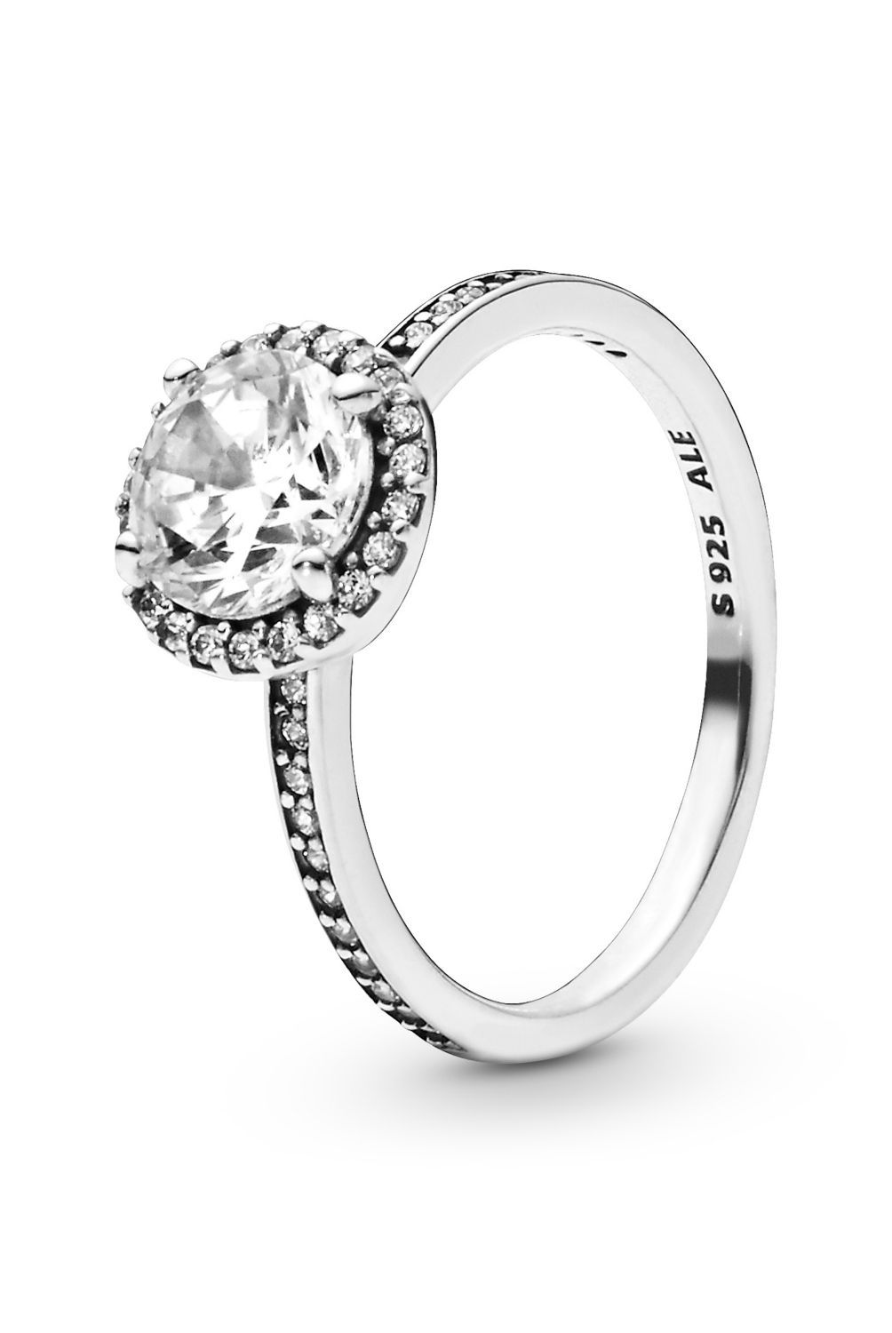 PANDORA - Anillo Pandora Elegancia Clasica Plata Esterlina 