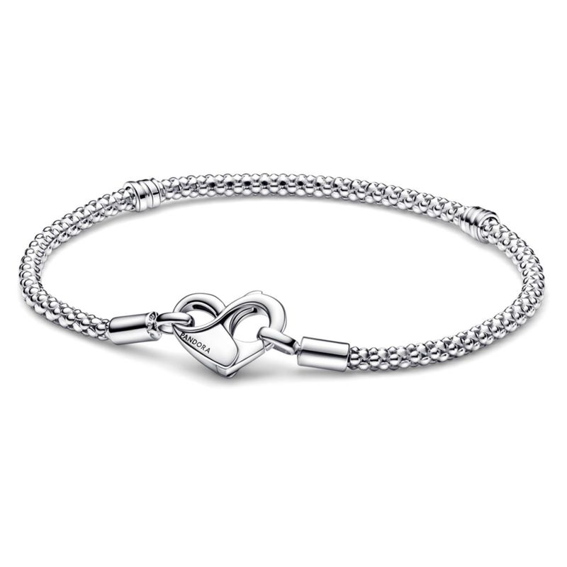 PANDORA - Brazalete Pandora Moments Cadena con Tachuelas Plata Esterlina