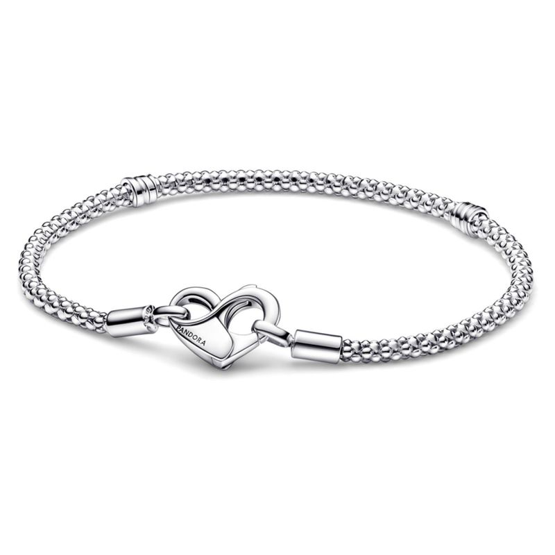 PANDORA - Brazalete Pandora Moments Cadena con Tachuelas Plata Esterlina