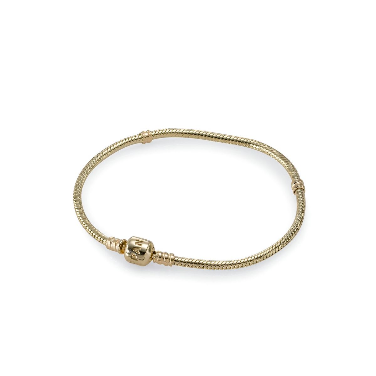 PANDORA - Brazalete Pandora Moments Cadena de serpiente Oro