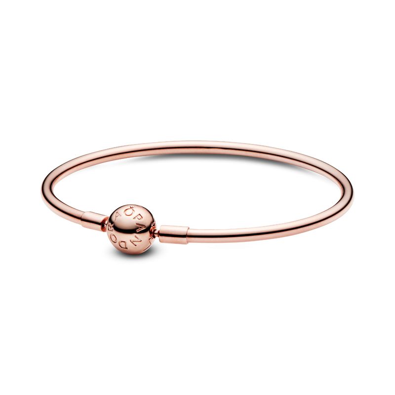 PANDORA - Brazalete Pandora Moments Recubrimiento en Oro Rosa