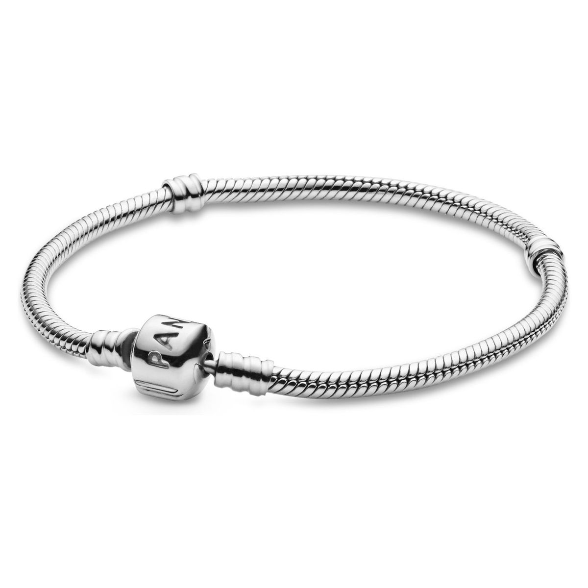PANDORA - Brazalete Pandora Cierre de Barril Plata Esterlina