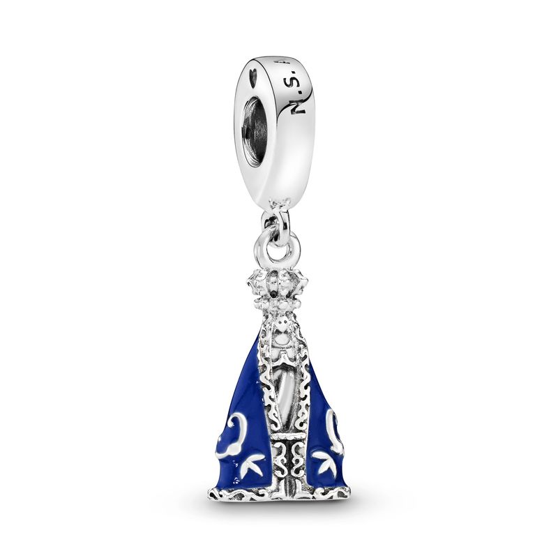 PANDORA - Charm Pandora Nuestra Señora Aparecida Plata Esterlina