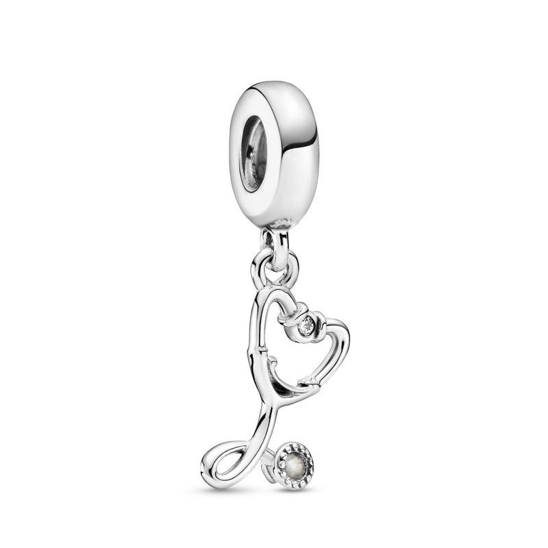 PANDORA - Charm Pandora Estetoscopio Plata Esterlina