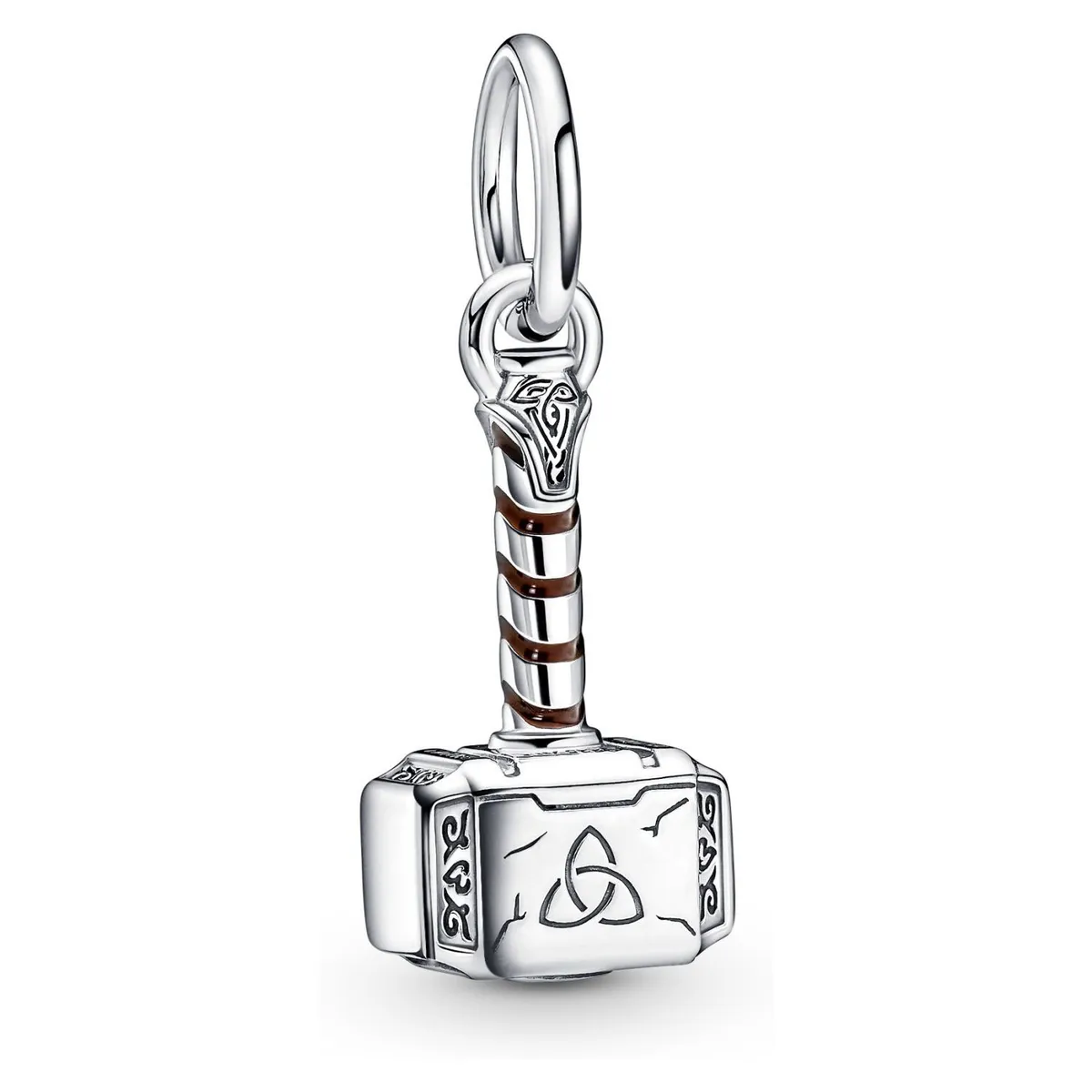 PANDORA - Charm Pandora Martillo de Thor los Vengadores de Marvel Plata Esterlina