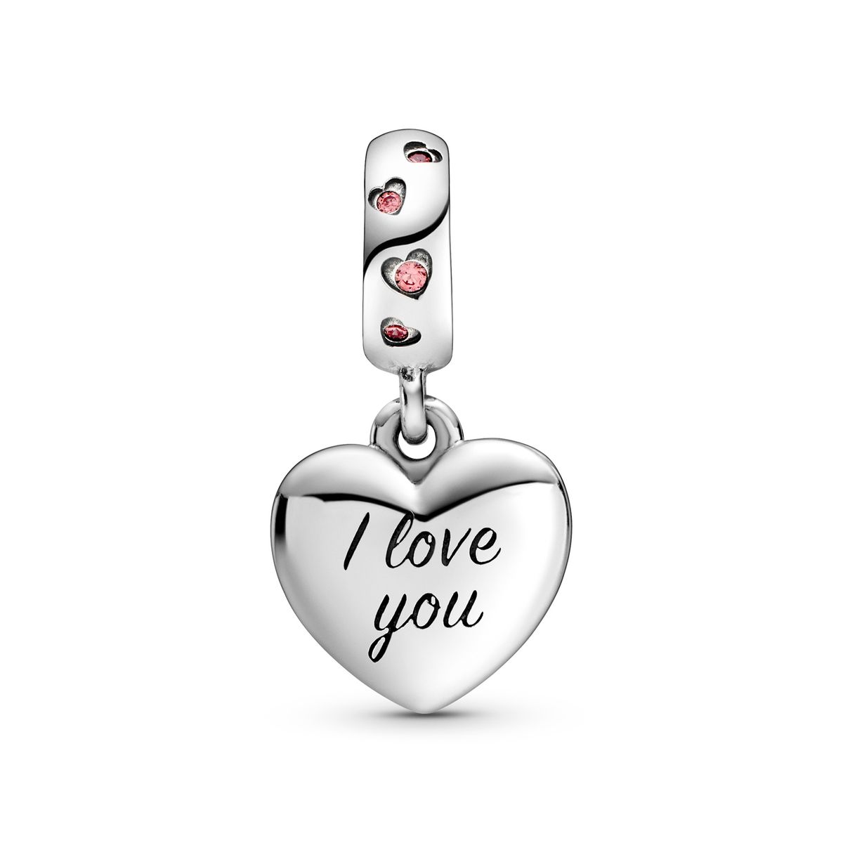 PANDORA - Charm Pandora Corazón Mum Plata Esterlina