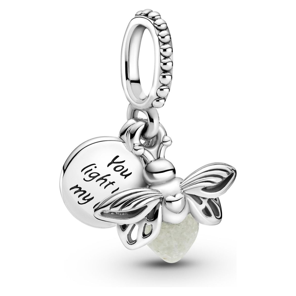 PANDORA - Charm Pandora Luciérnaga Brillante Plata Esterlina