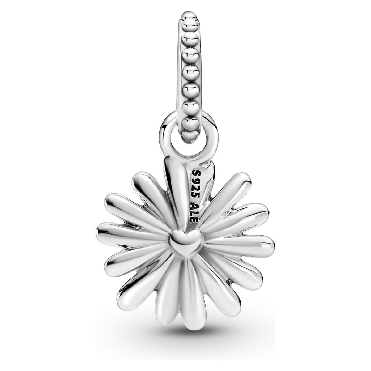 PANDORA - Charm Pandora Margarita Morada Plata Esterlina