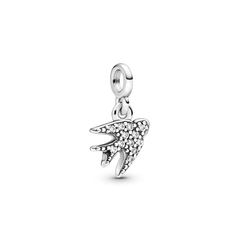 PANDORA - Charm Pandora ME Mini Colgante Pájaro Volando Plata Esterlina