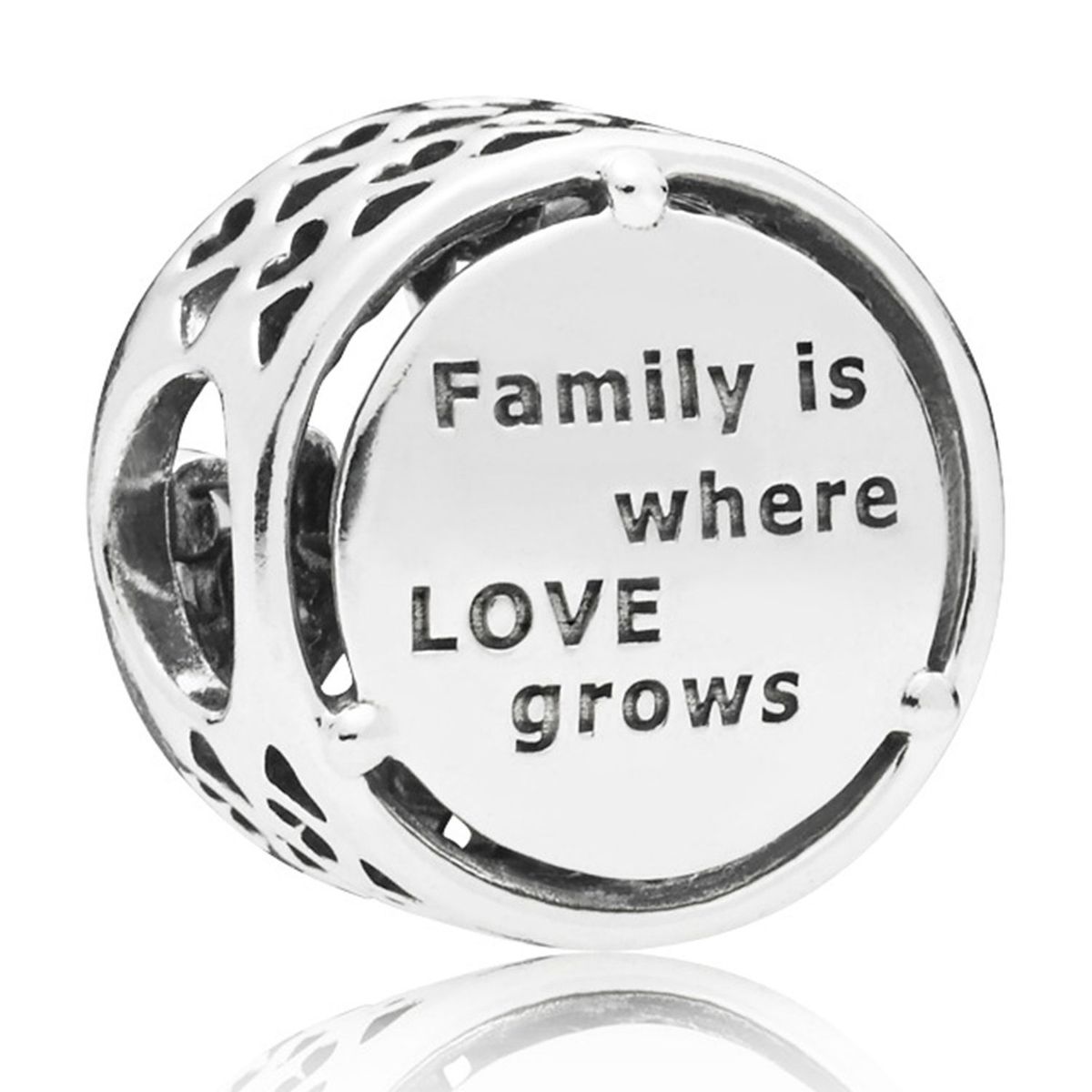 PANDORA - Charm Pandora Árbol Genealógico Plata Esterlina