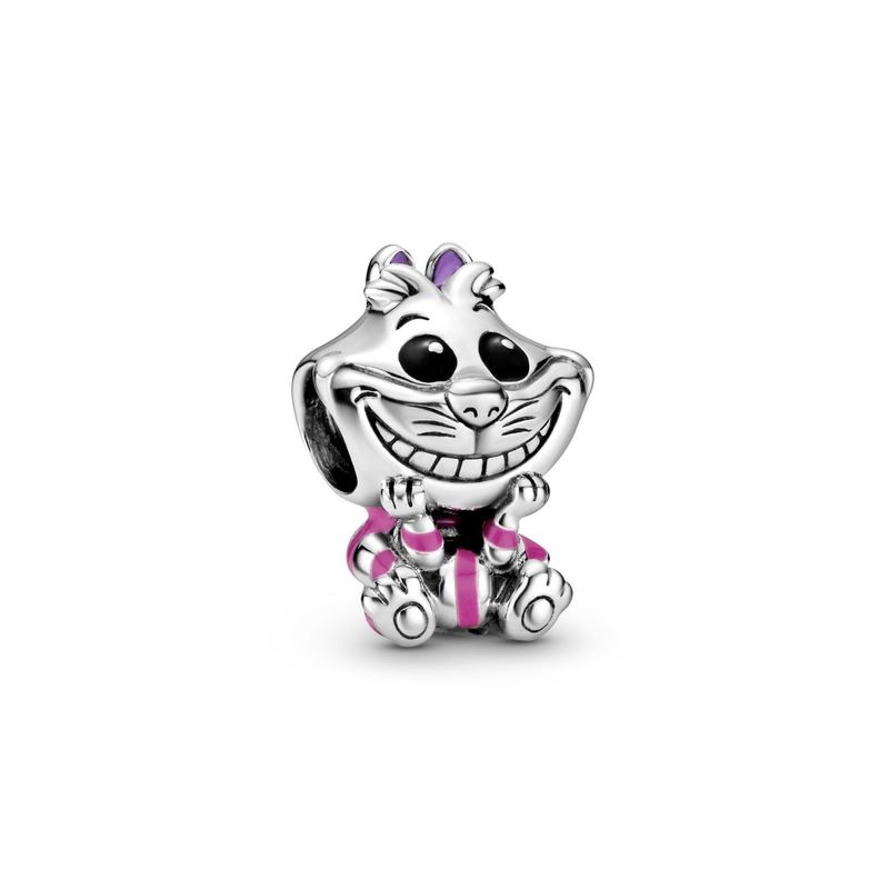 PANDORA - Charm Pandora Gato de Cheshire Alicia en el País de las Maravillas de Disney Plata Esterlina