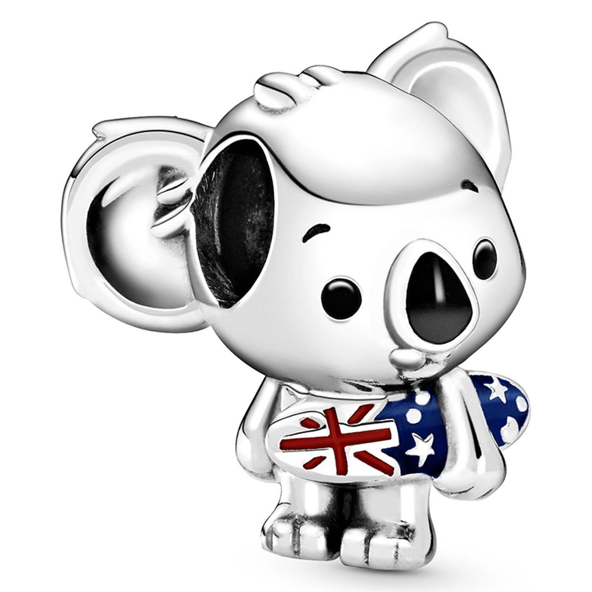 PANDORA - Charm Pandora Koala Surfero Plata Esterlina
