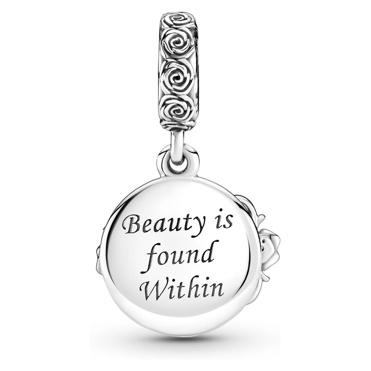 PANDORA - Charm Pandora La Bella y la Bestia Bailando de Disney Plata Esterlina