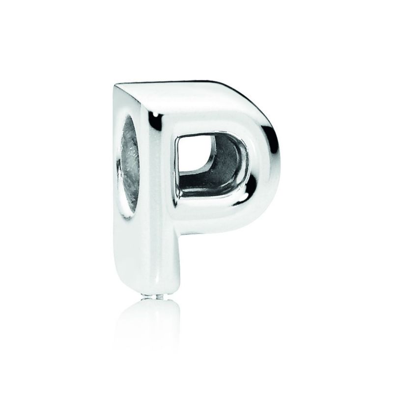 PANDORA - Charm Pandora Letra P Plata Esterlina