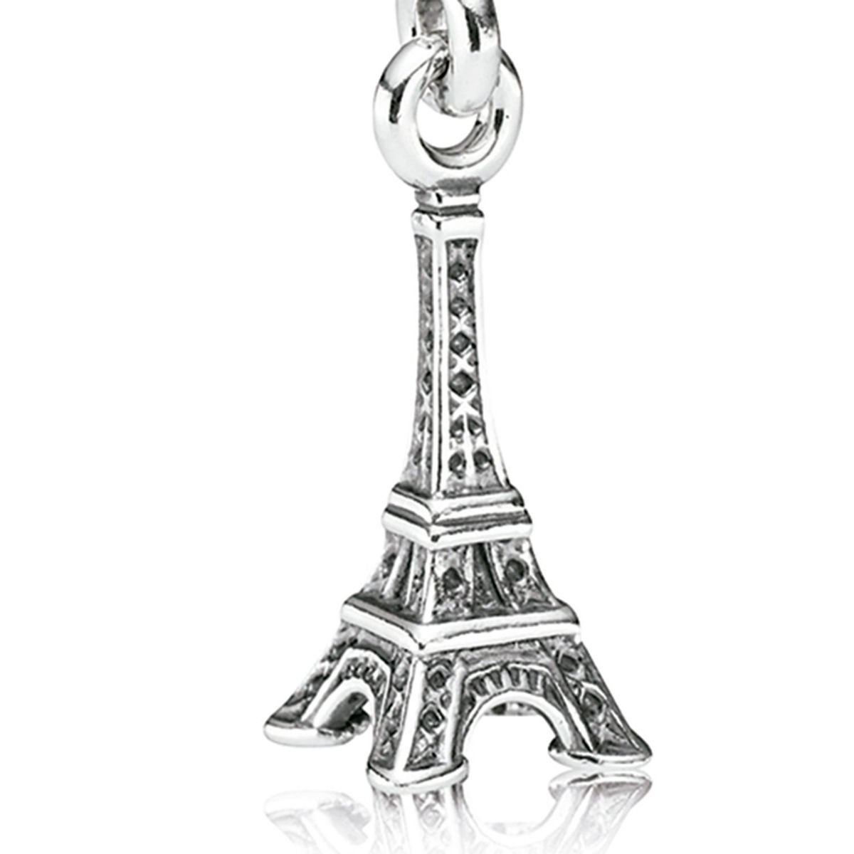 PANDORA - Charm Pandora Colgante Torre Eiffel Plata Esterlina