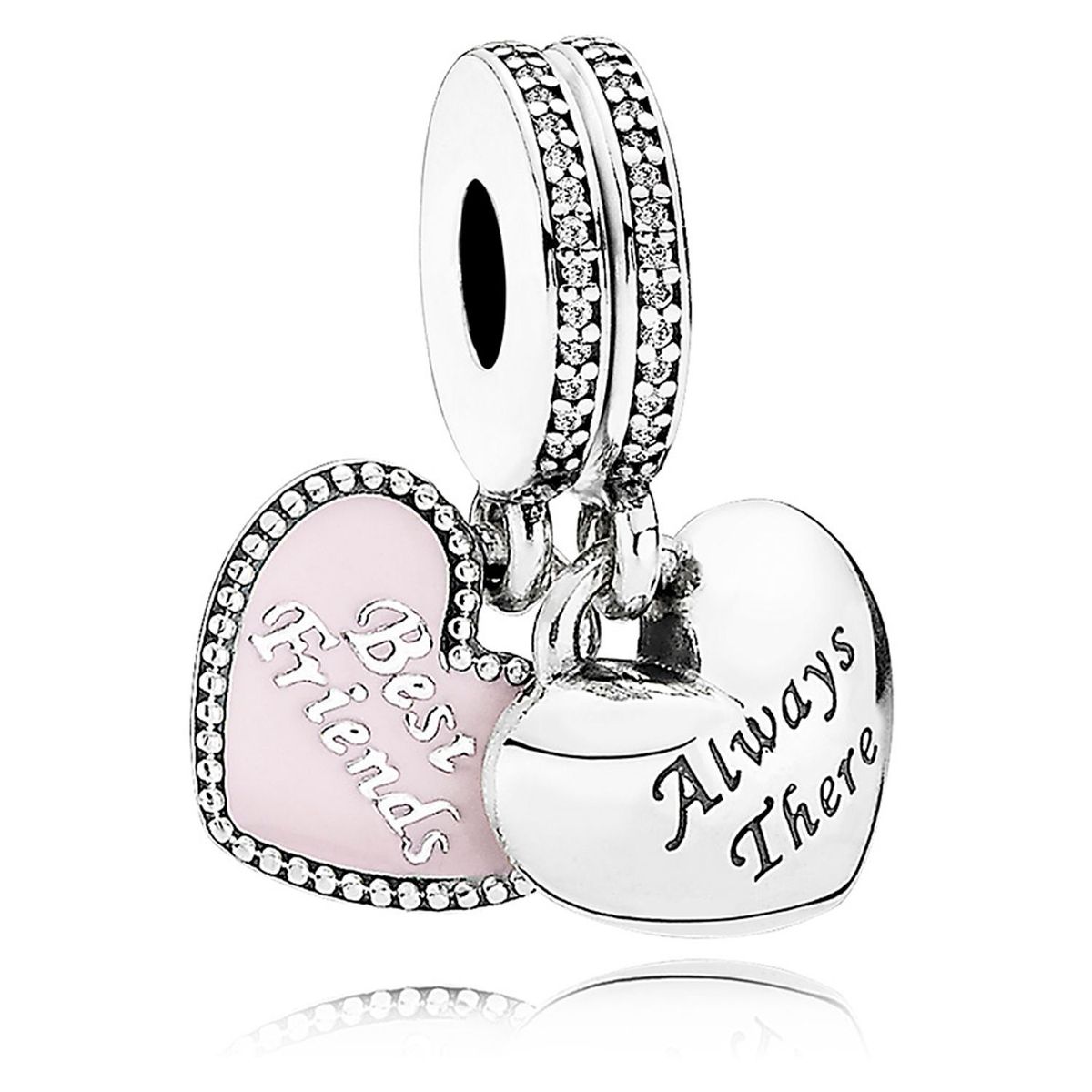 PANDORA - Charm Pandora Mejores Amigas Plata Esterlina