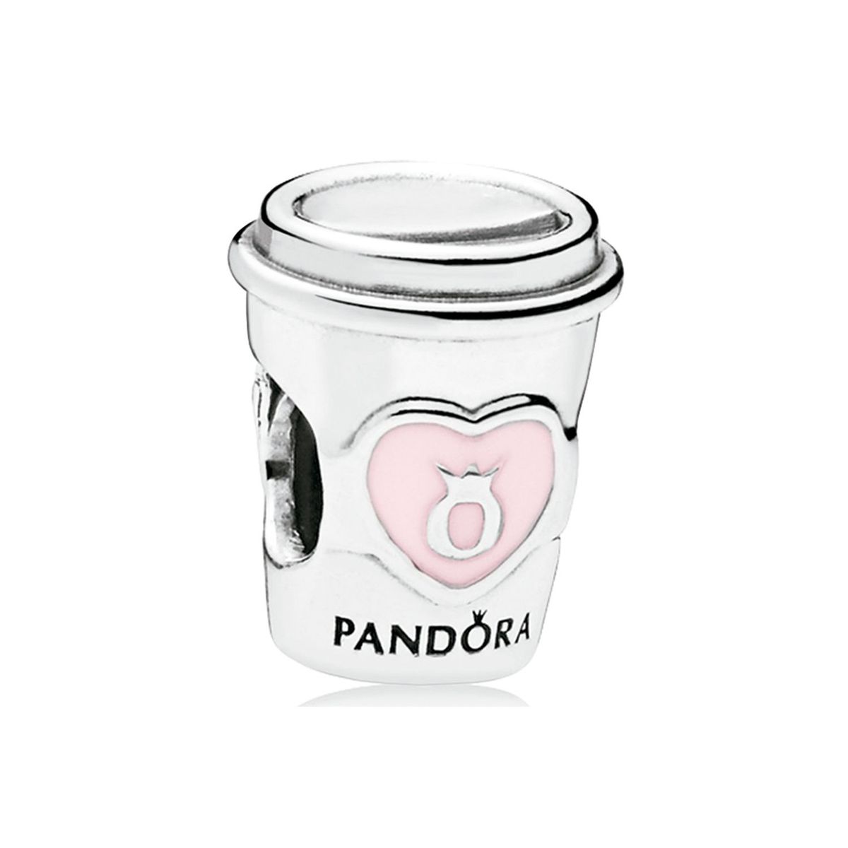 PANDORA - Charm Pandora Bebida para Llevar Plata Esterlina