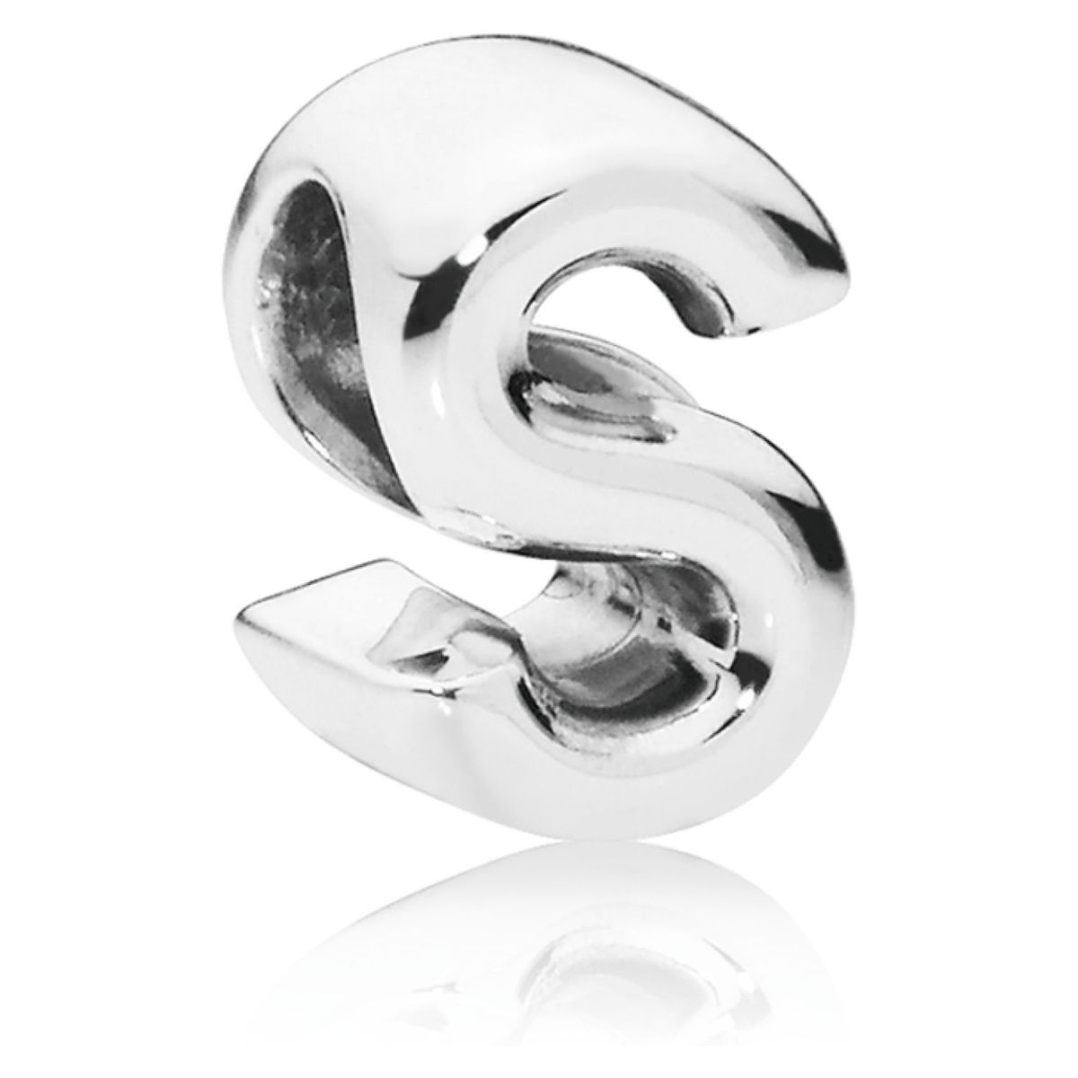 PANDORA - Charm Pandora Letra S Plata Esterlina
