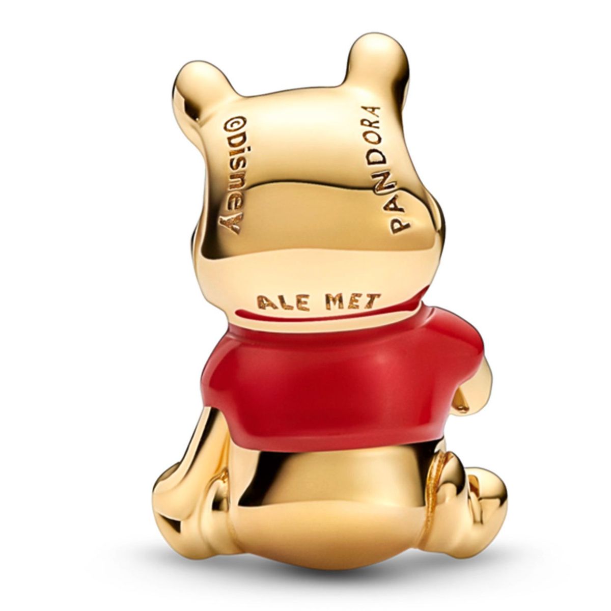 PANDORA - Charm Pandora Oso Winnie the Pooh de Disney Recubrimiento en Oro