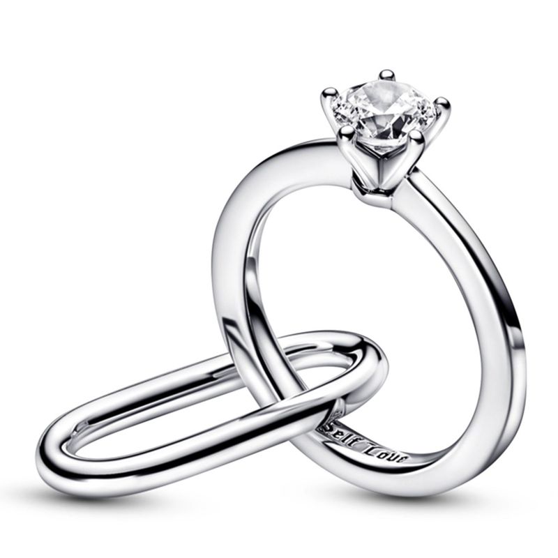 PANDORA - Link Pandora Doble Cásate Conmigo de Pandora ME Plata Esterlina