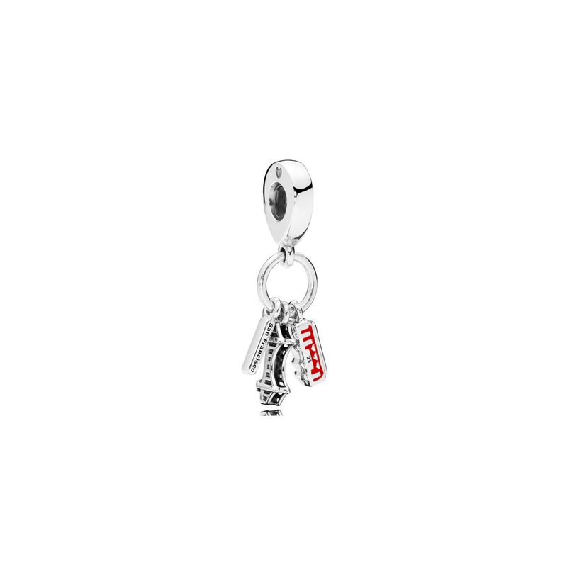 PANDORA - Charm Pandora Símbolos San Francisco Plata Esterlina