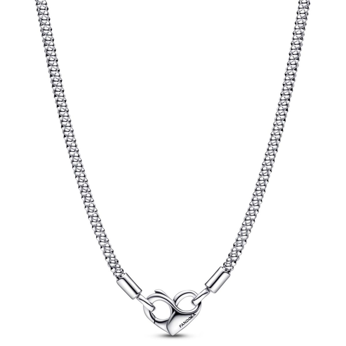 PANDORA - Collar Pandora Cadena con Tachuelas Pandora Moments Plata Esterlina