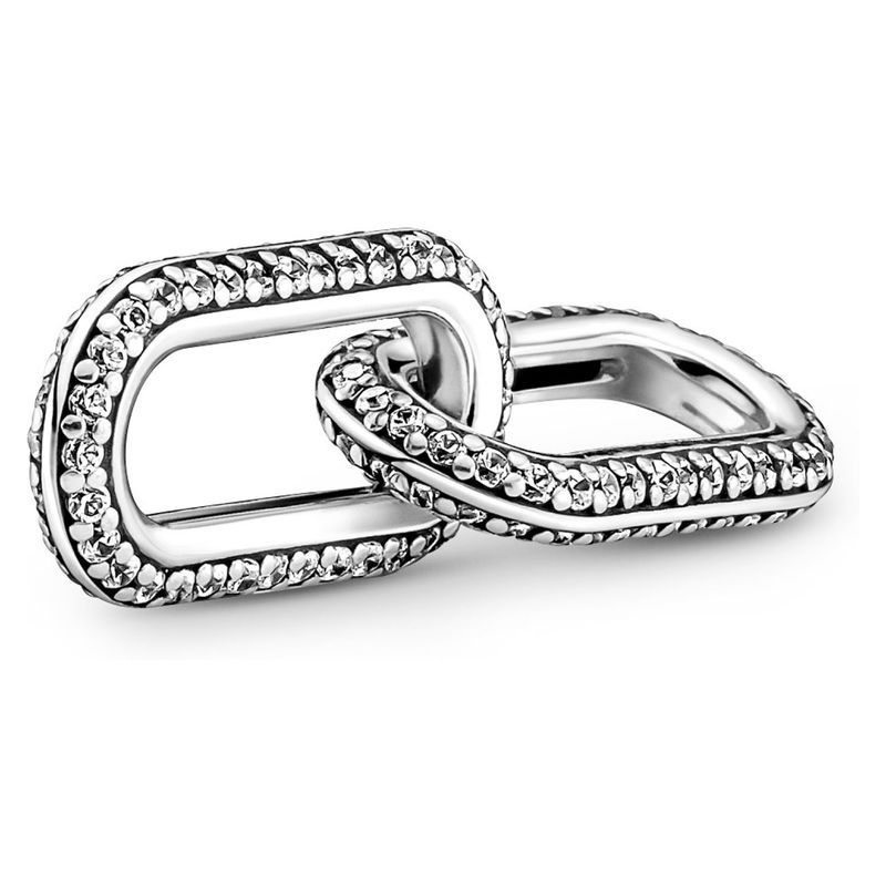 PANDORA - Link Pandora ME Doble en Pavé Plata Esterlina
